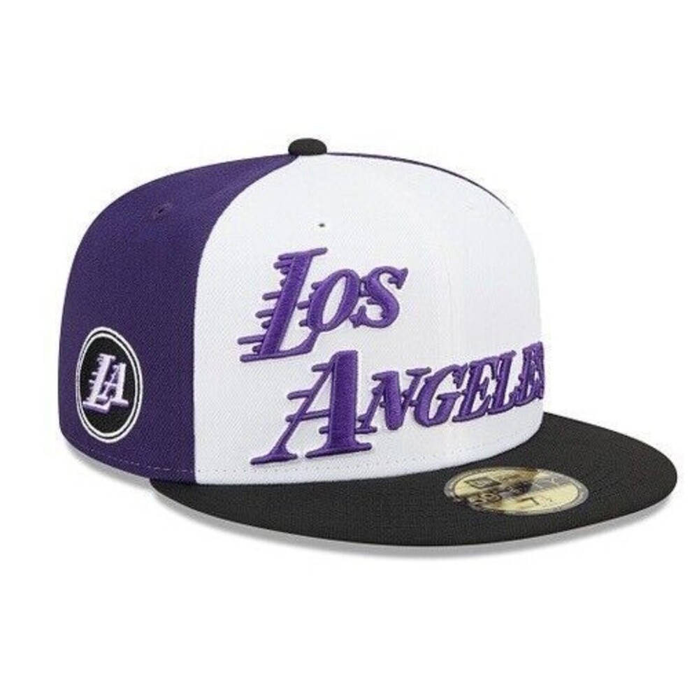 Los Angeles Lakers New Era 59FIFTY City Series Edition Hat Fitted Size 7 3/4